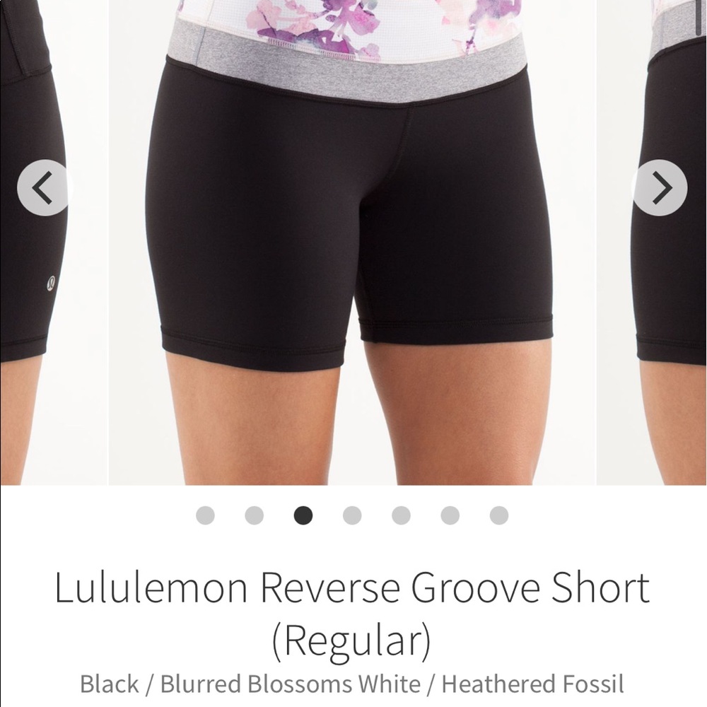Lululemon Reverse Groove Short Regular 4